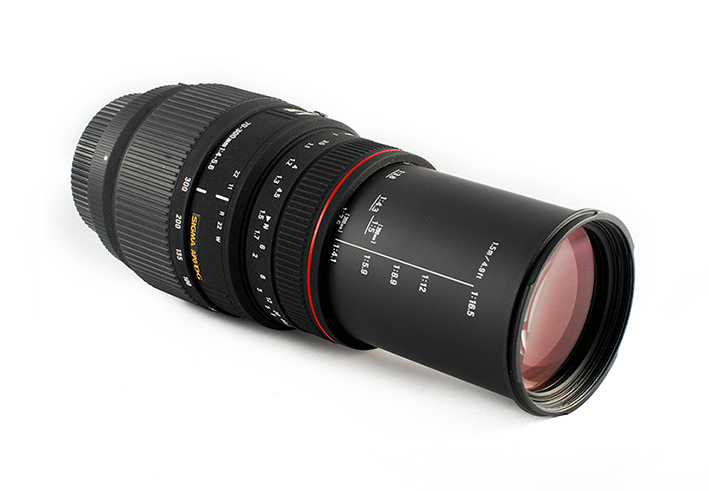 Objetivo fotográfico Sigma 70-300 APO Macro DG para Canon